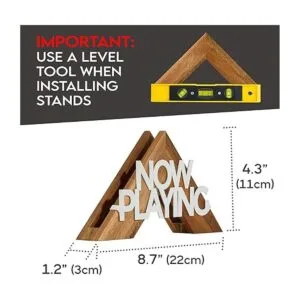 Tapeera Now Playing Soporte de pared para discos de_6