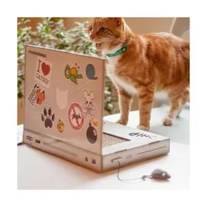 Serie UCK UK casa de juego para gatos Computadora_4