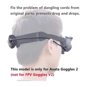 Gafas de 2 soportes de batería y cable de alimentación_2