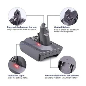 EID Reemplazo para batería Dyson V6 adaptador MIL18V6_4