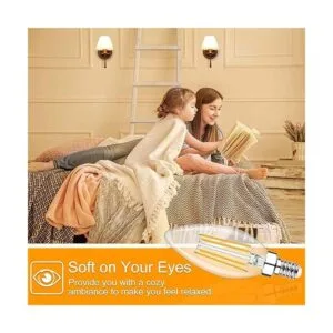 Bombilla LED de candelabro regulable de 2700 K suave y_4