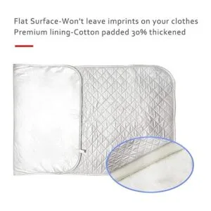 YQMAJIM Alfombrilla de planchado extra grande gruesa_7