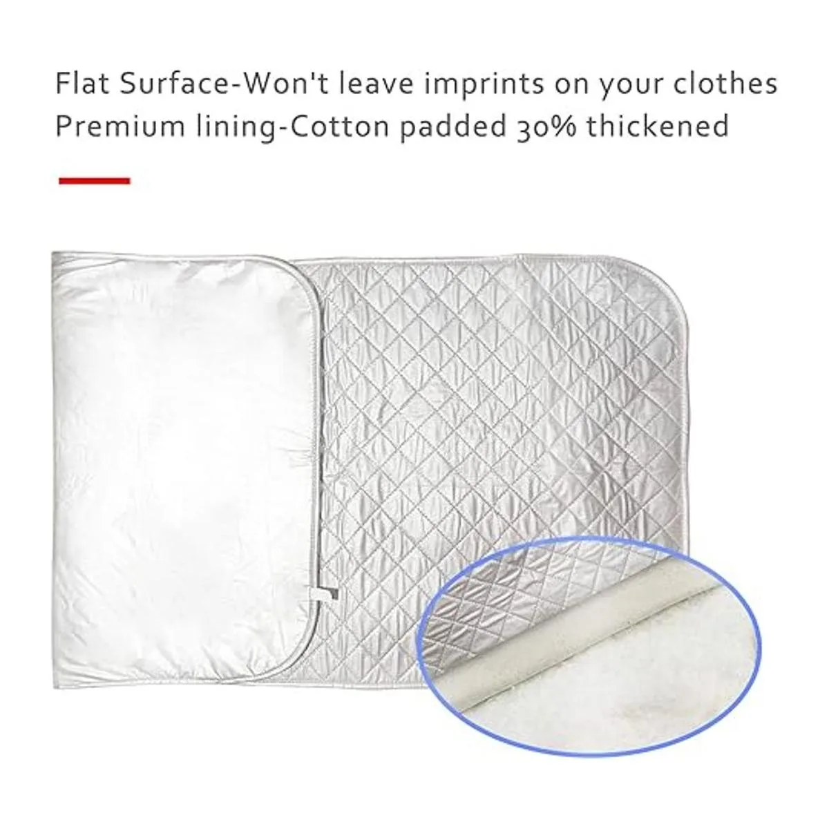 YQMAJIM Alfombrilla de planchado extra grande gruesa_7