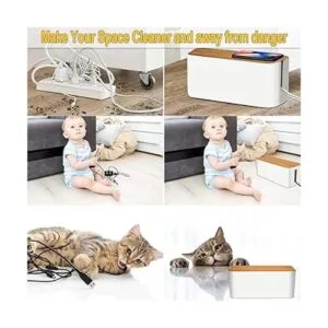 Caja de gestión de cables 141 unidades para regleta de_3