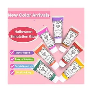 ASTRYAS Pegamento de crema batida falso 9 piezas de_3