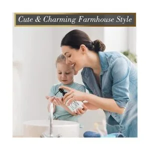 Brighter Barns Juego de dispensador de jabón para manos y_2