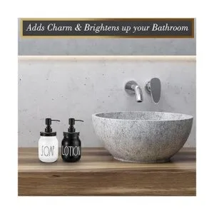 Brighter Barns Juego de dispensador de jabón para manos y_6