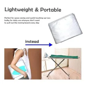 YQMAJIM Alfombrilla de planchado extra grande gruesa_4