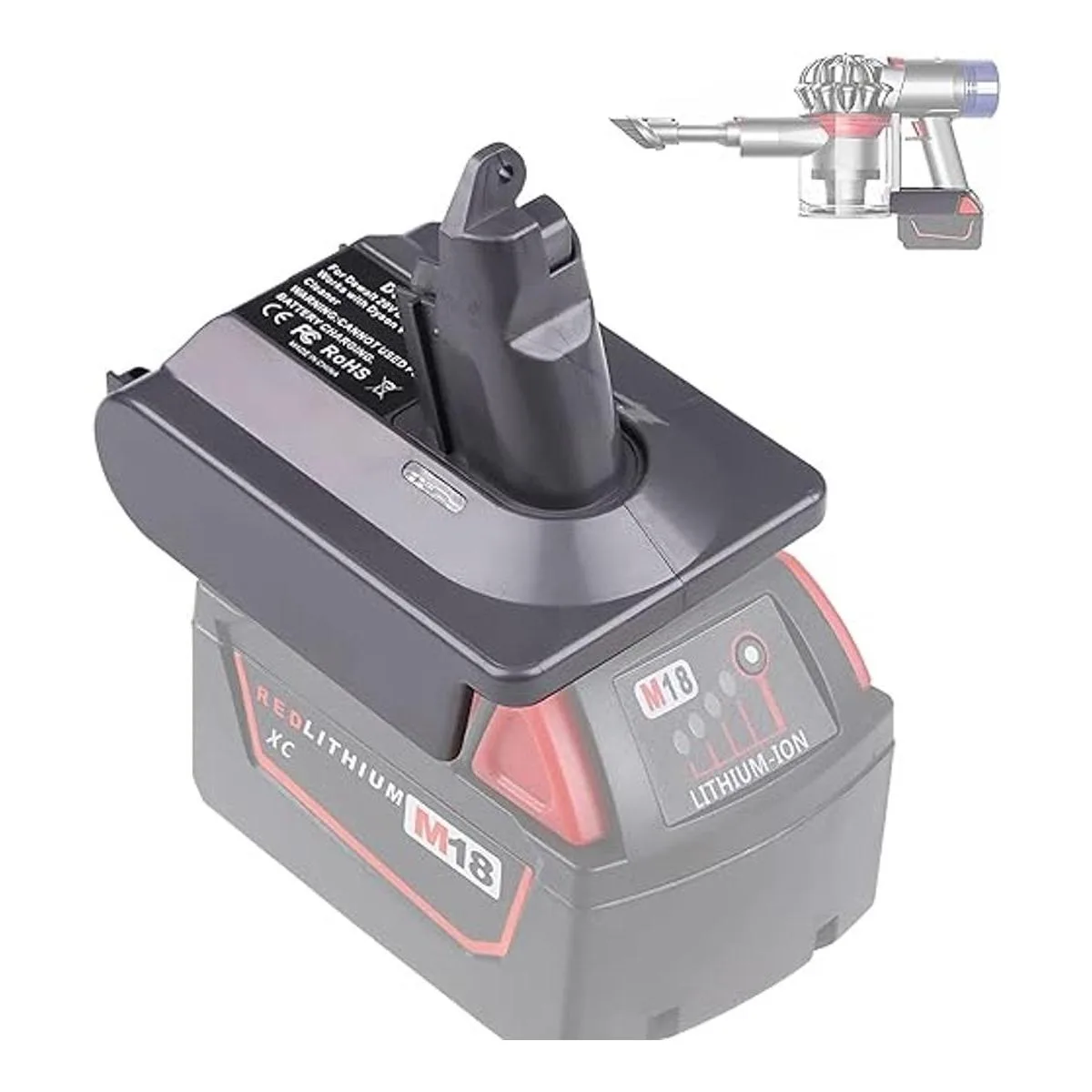 EID Reemplazo para batería Dyson V6 adaptador MIL18V6_1