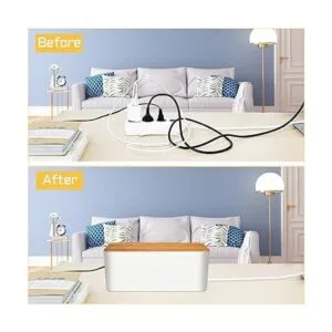 Caja de gestión de cables 141 unidades para regleta de_5