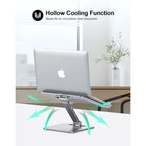 RIWUCT Soporte plegable para laptop soporte ergonómico de_3