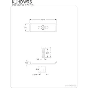 Piezas de elementos de diseño kuhdwr6 para fregadero_2