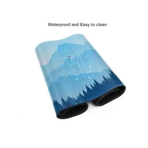 Blue Mountain Forest Alfombrilla de ratón para juegos y_5