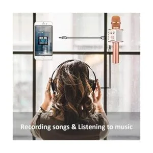 Bonaok Micrófono Q37 Rose gold_6