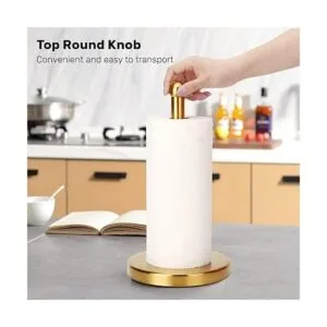 Soporte para toallas de papel dorado soporte para toallas_4