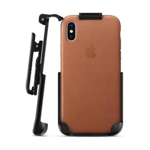 Funda de piel para Apple iPhone X funda no incluida._1