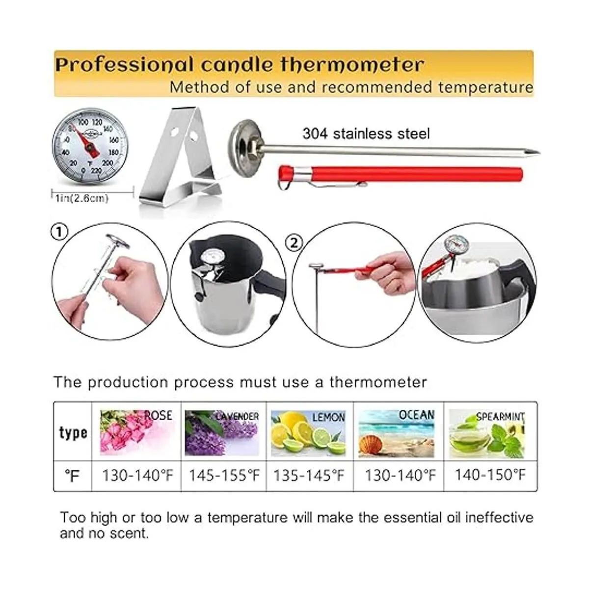 Kit de fabricación de velas olla de vertido Suministros_4