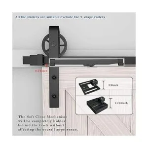 Enconker 2 piezas de mecanismo ligero de cierre suave para_5