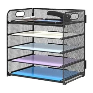 Supeasy Organizador de papel de 5 bandejas bandeja de_1