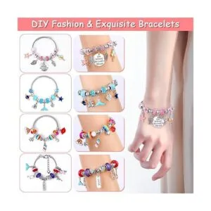 Kit de 180 pulseras con dijes para niñas juego de_2