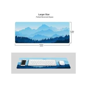 Blue Mountain Forest Alfombrilla de ratón para juegos y_2