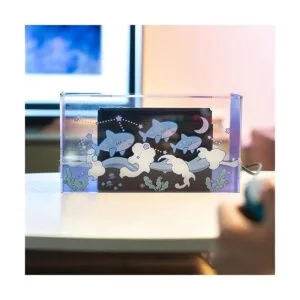 GeekShare Cute Shark Cubierta de acrílico transparente_6