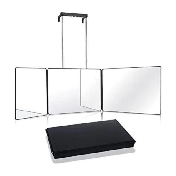 Espejo de 3 vías para auto corte de cabello espejo de_1