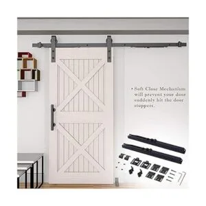 Enconker 2 piezas de mecanismo ligero de cierre suave para_6