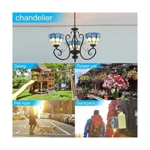 IEBUOBO Mosquetón ovalado de acero inoxidable de 516_6