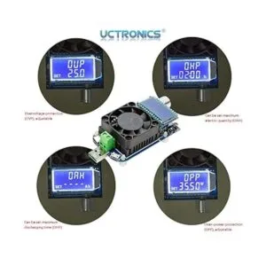 UCTRONICS Probador electrónico de carga USB módulo de_5