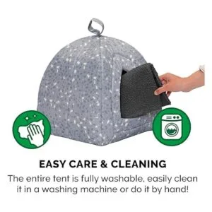 Furhaven Cozy Hideouts Pet Beds for Cats Small Dogs_5