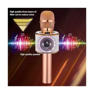 Bonaok Micrófono Q37 Rose gold_4