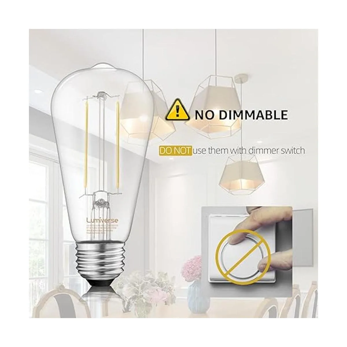 Lumiverse Bombillas LED Edison vintage E26 CRI 90_4