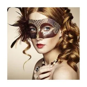 ELCOHO 24 máscaras de papel blanco de media cara máscaras_7