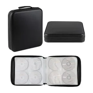 TIMCORR Soporte de funda de CD de almacenamiento de DVD_2