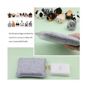 Kit de fieltro de aguja 12 piezas para hacer muñecas kit_4