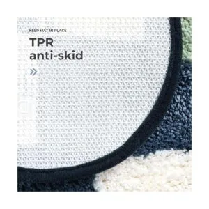 Linda alfombra de baño extra suave absorbente_6