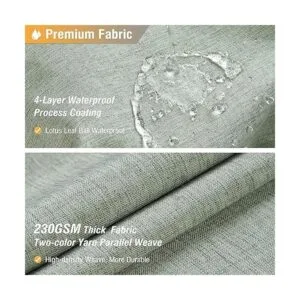 BTTN Cortina de ducha verde salvia juego de cortinas de_2