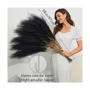 8 piezas de decoración de hierba de pampa sintética de 38_2