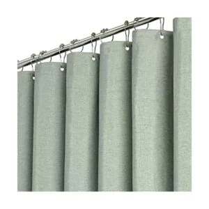 BTTN Cortina de ducha verde salvia juego de cortinas de_1