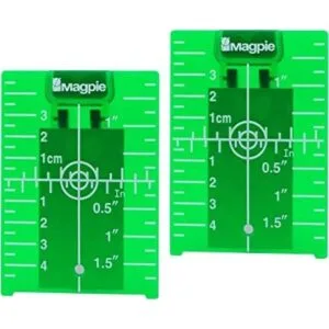 Magpie Placa de tarjeta láser de objetivo. Mejora la_1