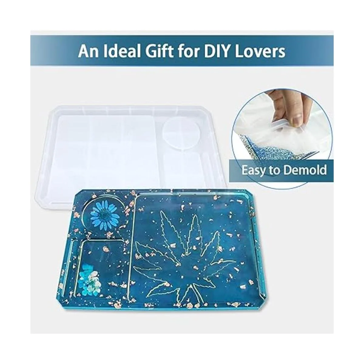 5 moldes de resina de silicona para resina epoxi con molde_2