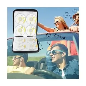 TIMCORR Soporte de funda de CD de almacenamiento de DVD_6