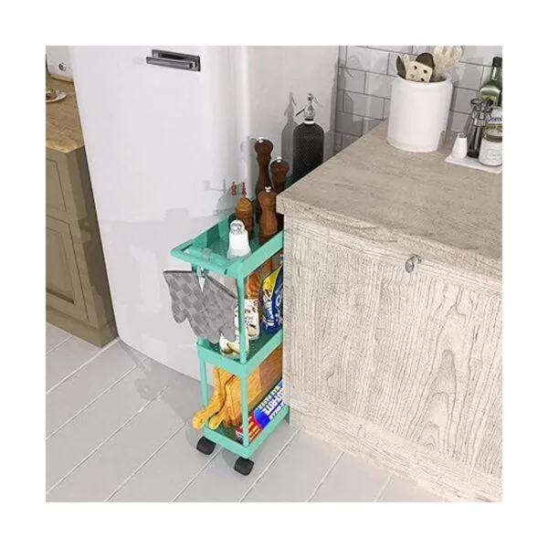 SimpleHouseware Carro de cocina de almacenamiento de 3_3