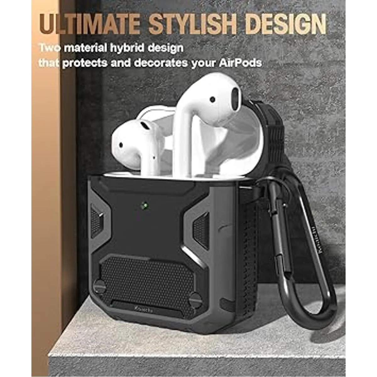 Koaichi Compatible con la funda AirPods funda protectora_2