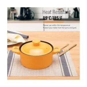 Winknowl Juego de 8 manteles individuales resistentes al_3