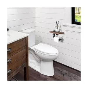 HouseAid Soporte de papel higiénico de tubo industrial con_2