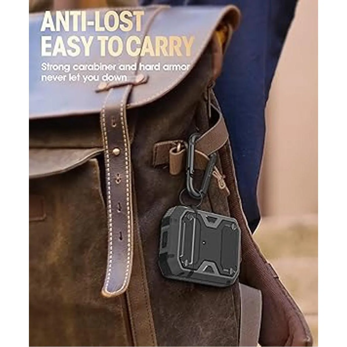 Koaichi Compatible con la funda AirPods funda protectora_5