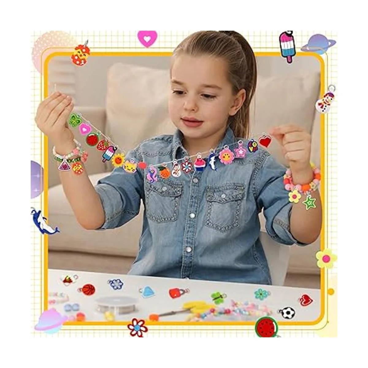 210 dijes de silicona para pulseras de goma pulseras_6