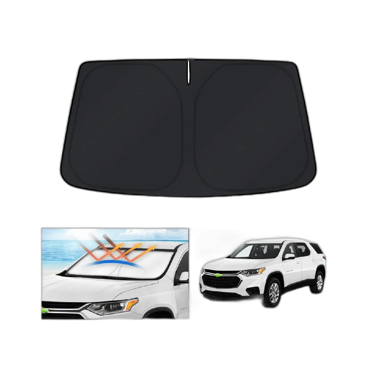 KUST Parasol para parabrisas Chevrolet Traverse SUV_1